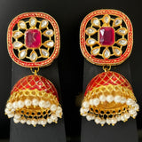 Jumka Kundan earings