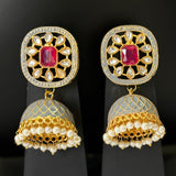 Jumka Kundan earings