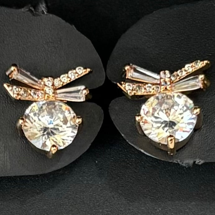 cz stud earrings