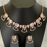 Adstone rose gold necklace