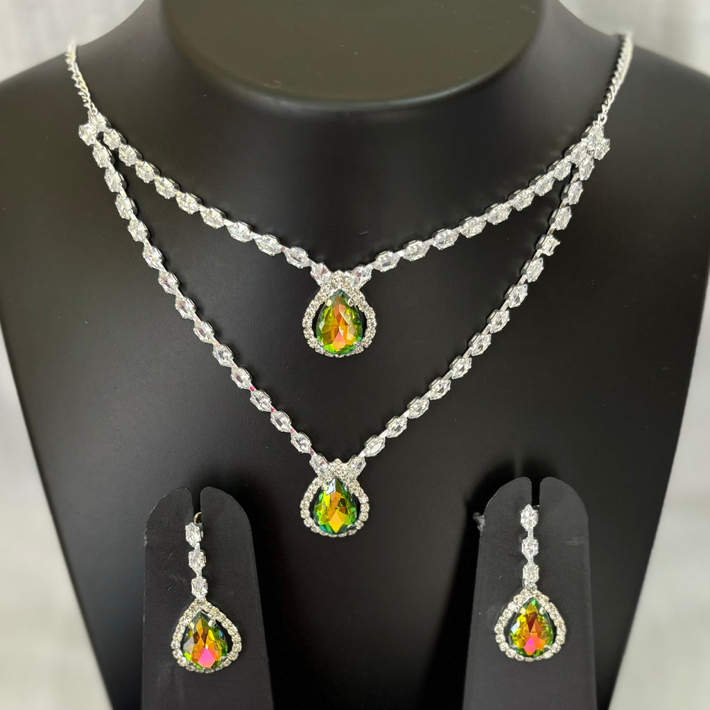 Ad stone 2 layered chain