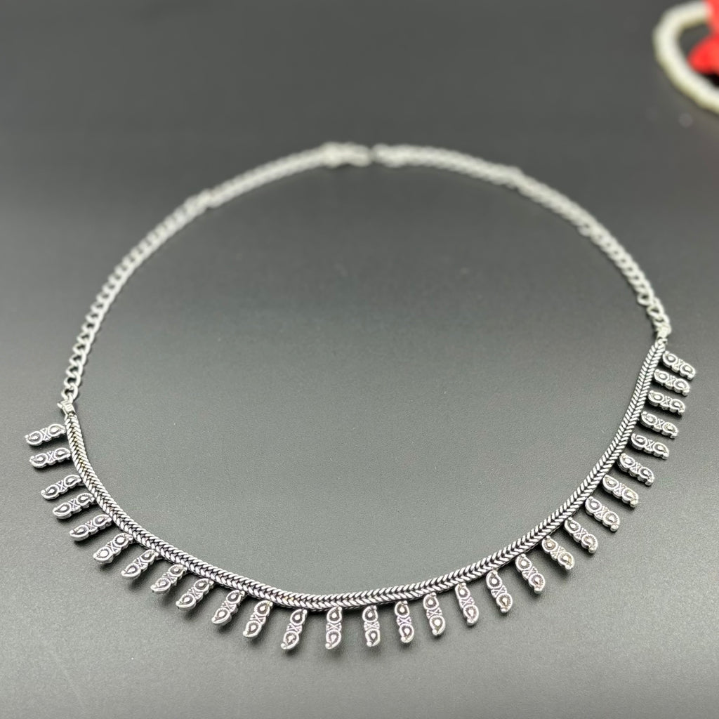 German silver necklace