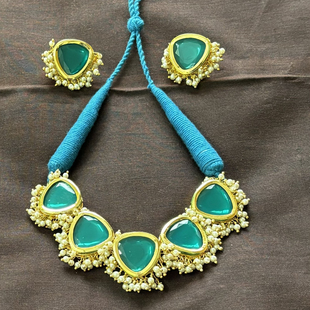 Kundan Loreal choker set