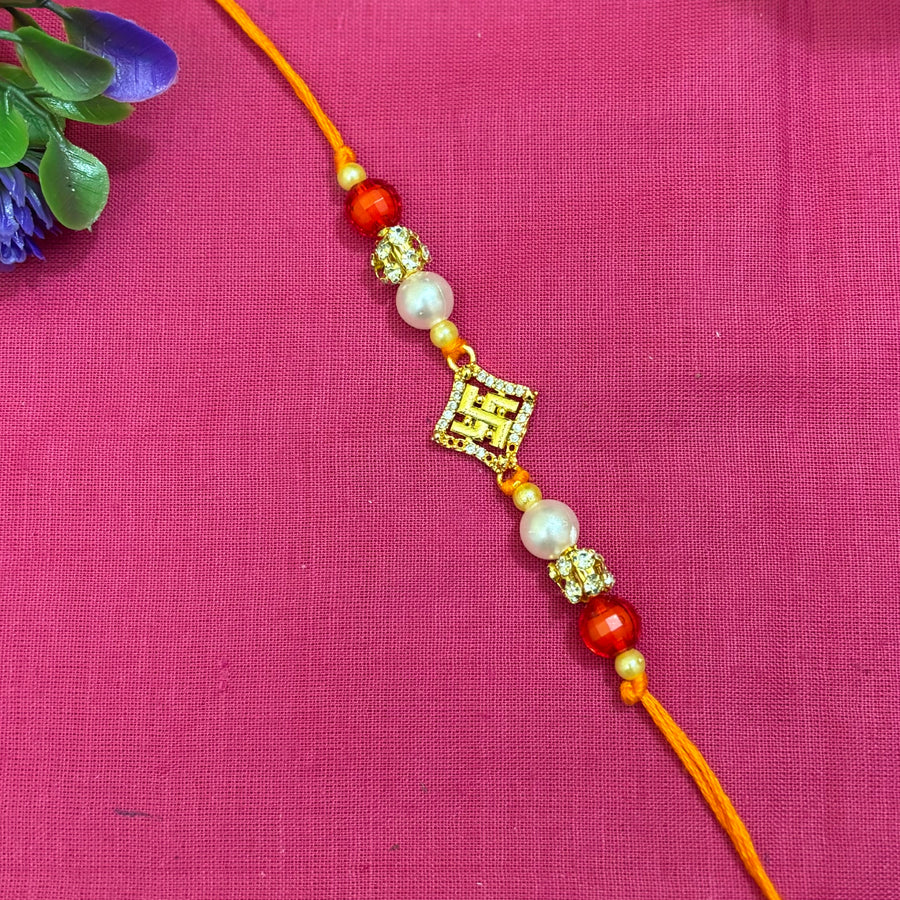 Rakhi ad stone - Swastik