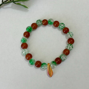 Tricolour Beaded Bracelet