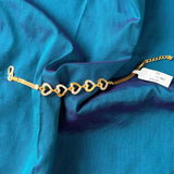 Royal Heart Micro- Gold plated Bracelet
