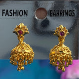 Micro Golden jumka with golden motif