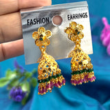 Traditional micro Golden Jhumka
