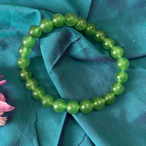 Green aventure crystal bracelet