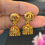 Peacock design Micro Golden jumka