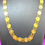 Micro-Gold Plated Laxmi Coin Chain