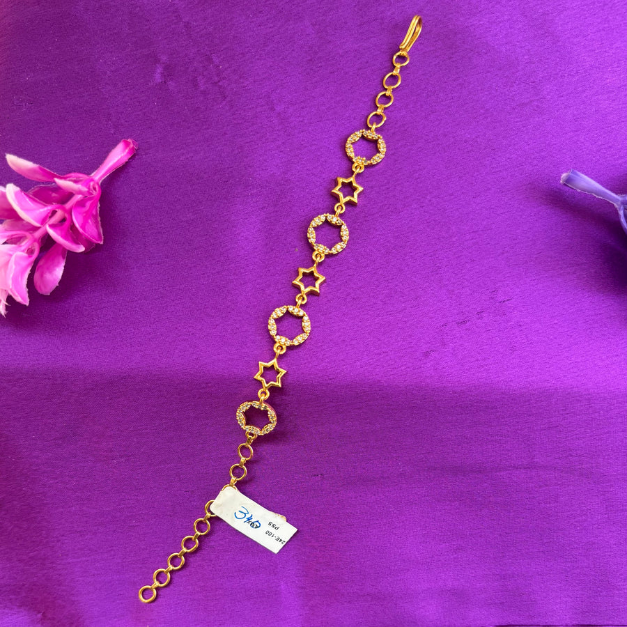 Celestial charm Micro-gold Plated Bracelet
