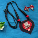 Parna Red Necklace Set