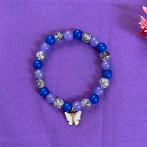 🦋 Butterfly Bliss Beaded Bracelet
