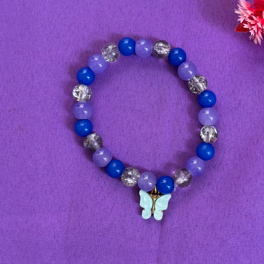 🦋 Butterfly Bliss Beaded Bracelet