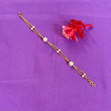 Pearl -chain(2 layer) bracelet