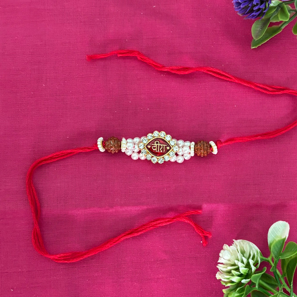 Veera Rudraksha Pearl Rakhi