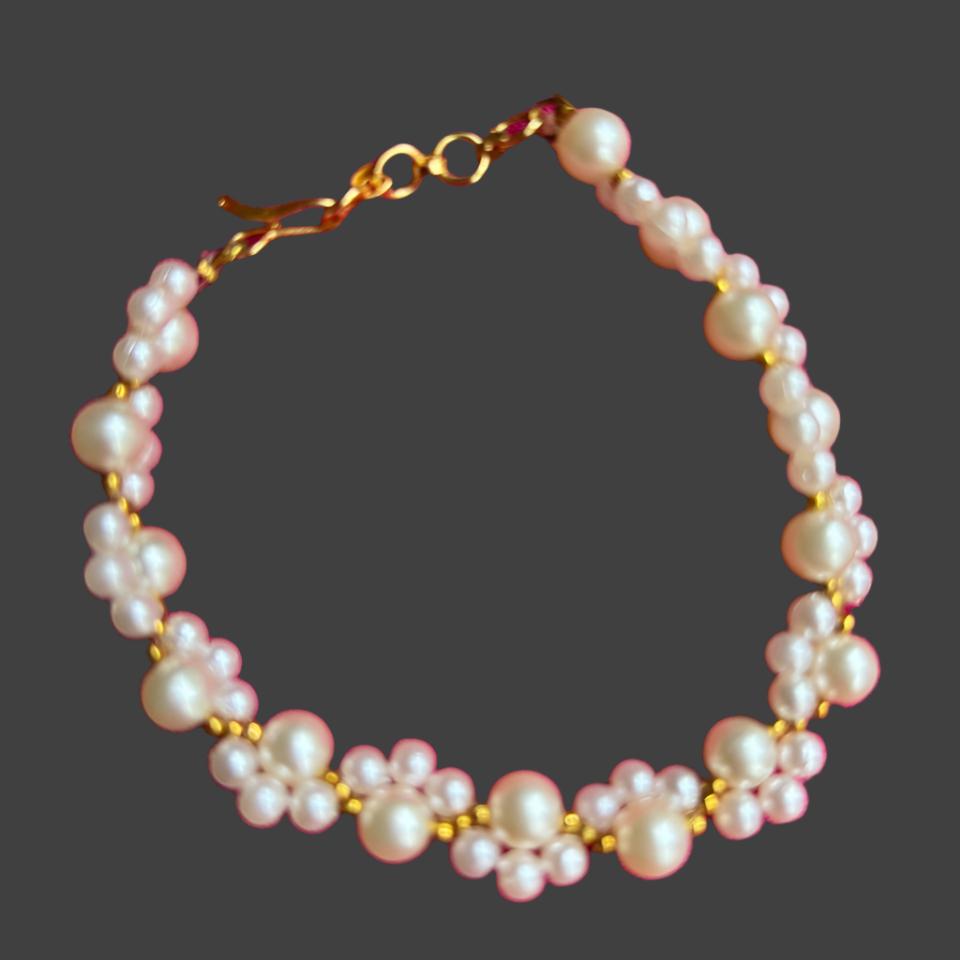 golden peral bracelet