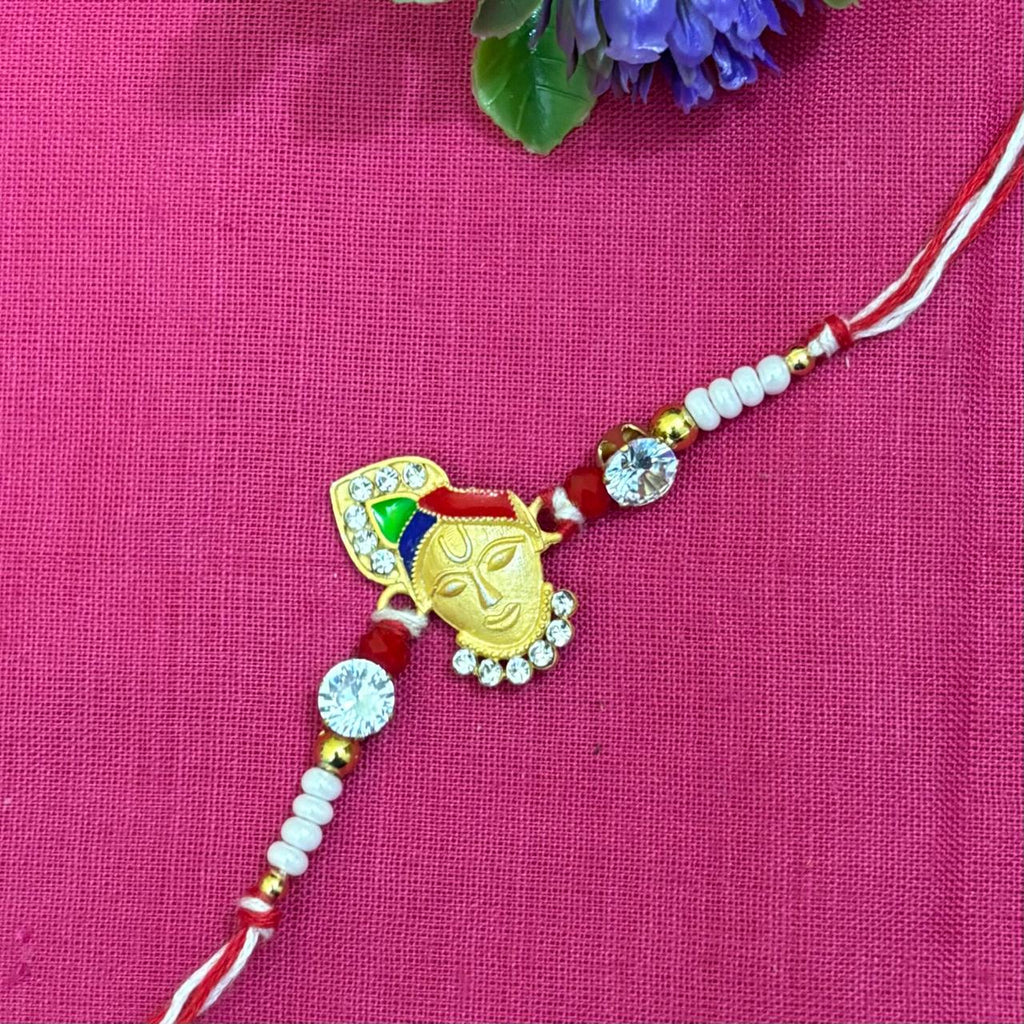 Krishna - enemal  Rakhi