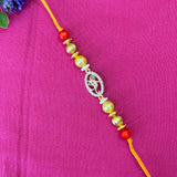 Divine Om-flute ad stone Rakhi 🕉️