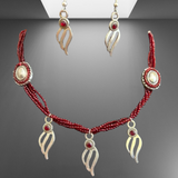 Hydro bead with metal hangings