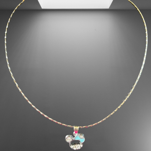 Silver Chain with charm pendent