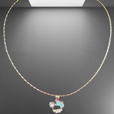 Silver Chain with charm pendent