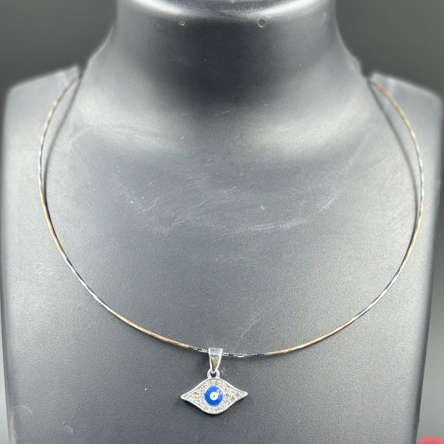 coper/silver Chain  pendent